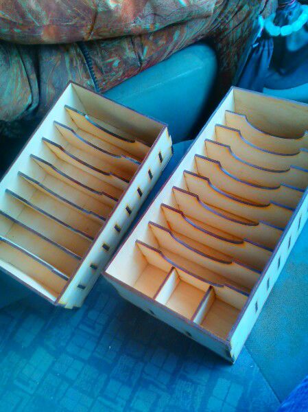 طرح جعبه برش لیزری قفسه برای نگهداری پازل سه بعدی - laser cut box rack for storage 3d puzzle ve - برای دستگاه CNC چوب و لیزر (سی ان سی)