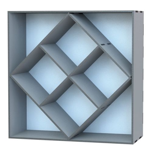 طرح کابینت برش لیزری قفسه - laser cut cabinet storage rack - برای دستگاه CNC چوب و لیزر (سی ان سی)