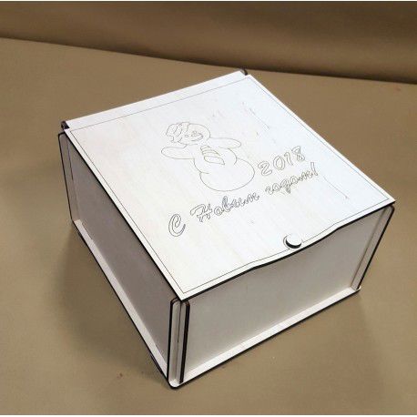 طرح قالب جعبه شکلات برش لیزری - laser cut candy box template ve - برای دستگاه CNC چوب و لیزر (سی ان سی)