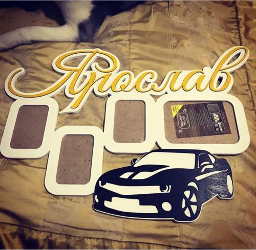 طرح laser-cut-car-design-patterned-photo-frame-ve