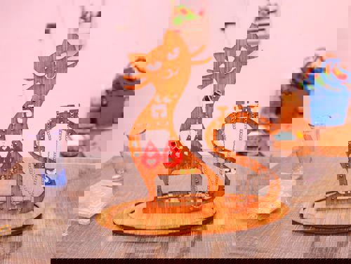 طرح برش لیزری گربه جواهرات پایه تخته سه لا 3mm - laser cut cat jewelry stand plywood 3mm ve - برای دستگاه CNC چوب و لیزر (سی ان سی)