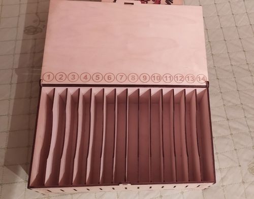طرح جعبه نگهداری تلفن همراه برش لیزری برای کلاس - laser cut cell phone storage box for classroom ve - برای دستگاه CNC چوب و لیزر (سی ان سی)
