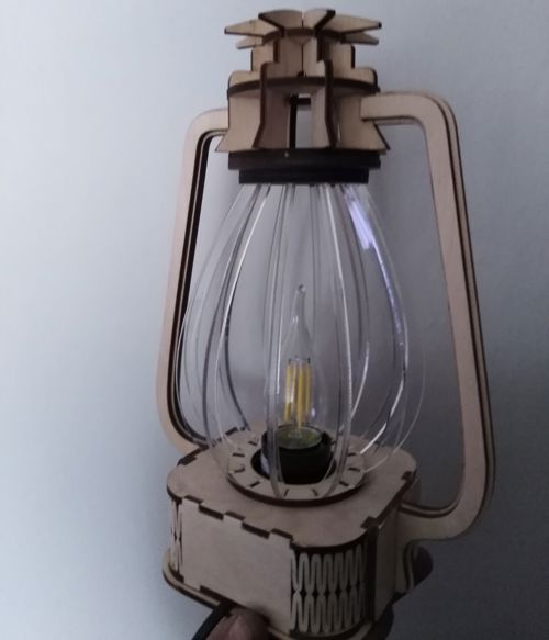 طرح فانوس کلاسیک برش لیزری چراغ خواب چراغ رومیزی وسیله ( ) - laser cut classic lantern nightlight table lamp ve - برای دستگاه CNC چوب و لیزر (سی ان سی)