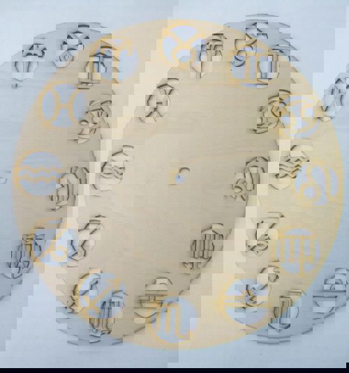 طرح نقاشی ساعت با برش لیزری - laser cut clock drawing ve - برای دستگاه CNC چوب و لیزر (سی ان سی)