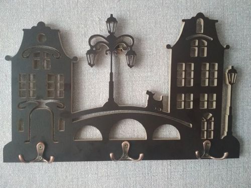 طرح‌های آویز خانه‌دار با برش لیزری و سی‌ان‌سی - laser cut cnc housekeeper hanger plans ve - برای دستگاه CNC چوب و لیزر (سی ان سی)