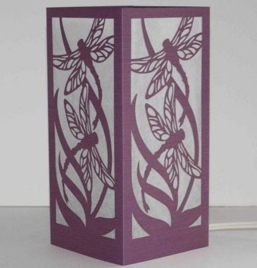 طرح میز برش لیزری cnc چراغ شب لامپ - laser cut cnc table night light lamp ve - برای دستگاه CNC چوب و لیزر (سی ان سی)