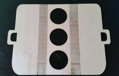 طرح برش لیزری قهوه حامل - laser cut coffee carrier - برای دستگاه CNC چوب و لیزر (سی ان سی)