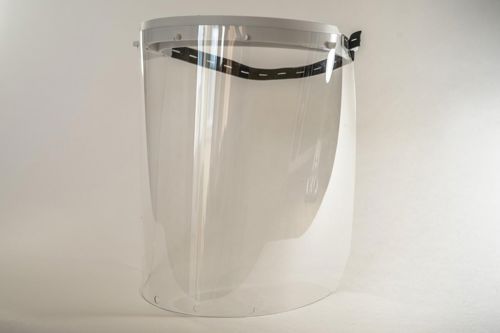 طرح برش لیزری کرونا کووید محافظ صورت پوشش - laser cut coronavirus covid 19 face shield - برای دستگاه CNC چوب و لیزر (سی ان سی)