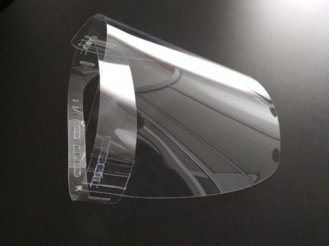 طرح محافظ صورت محافظ صورت کرونا برش لیزری ورق حیوانات mm - laser cut coronavirus protective face shield pet sheet 0 5mm ve - برای دستگاه CNC چوب و لیزر (سی ان سی)
