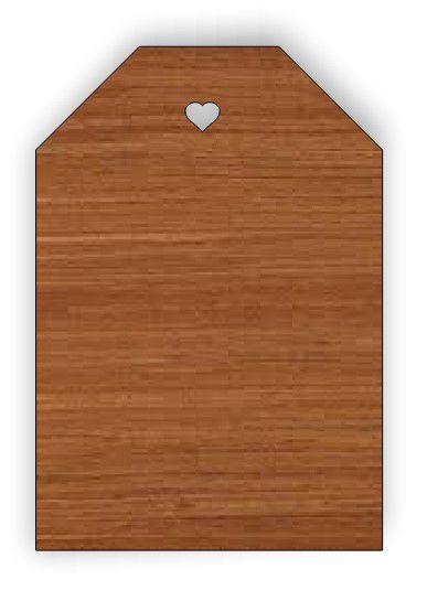 طرح برچسب کیف چوبی سفارشی برش لیزری برچسب هدیه - laser cut customised wooden bag tag gift tag ve - برای دستگاه CNC چوب و لیزر (سی ان سی)