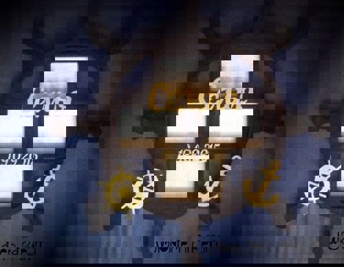 طرح قاب عکس دکوراسیونی دزدان دزد دریایی لیزر - laser cut decorative pirate photo frame ve - برای دستگاه CNC چوب و لیزر (سی ان سی)