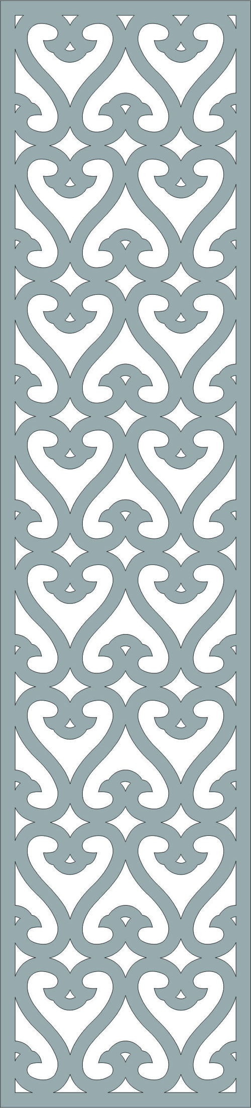 طرح laser-cut-decorative-privacy-partition-indoor-panel-room-divider-lattice-seamless-design