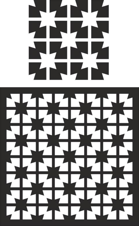طرح برش لیزری تزئینی صفحه الگوی - laser cut decorative screen pattern ve - برای دستگاه CNC چوب و لیزر (سی ان سی)