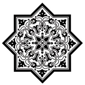 طرح برش لیزری تزئینی ستاره‌ای الگو و استنسیل - laser cut decorative staric pattern and stencil - برای دستگاه CNC چوب و لیزر (سی ان سی)