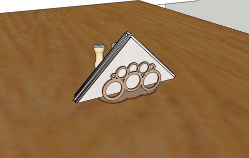 طرح جا دستی تزئینی برش لیزری جای دستمال - laser cut decorative tabletop napkin holder - برای دستگاه CNC چوب و لیزر (سی ان سی)