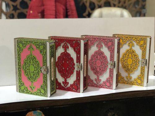 طرح جعبه کتاب چوبی تزئینی برش لیزری - laser cut decorative wooden book box - برای دستگاه CNC چوب و لیزر (سی ان سی)