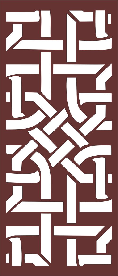 طرح برش لیزری دکور درز گل شبکه گل - laser cut decor seamless floral lattice - برای دستگاه CNC چوب و لیزر (سی ان سی)