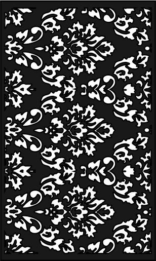 طرح برش لیزری یکپارچه مدرن هندسی - laser cut design seamless modern geometric ve - برای دستگاه CNC چوب و لیزر (سی ان سی)