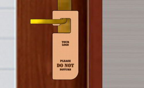 طرح تابلوی درب حکاکی مزاحم برش لیزری - laser cut do not disturb door sign engraved ve - برای دستگاه CNC چوب و لیزر (سی ان سی)