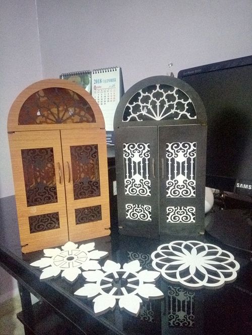 طرح جعبه کلید چوبی کابینتی دیواری برش لیزری برش جعبه جاکلیدی - laser cut door key box wooden key cabinet wall mounted key holder box - برای دستگاه CNC چوب و لیزر (سی ان سی)