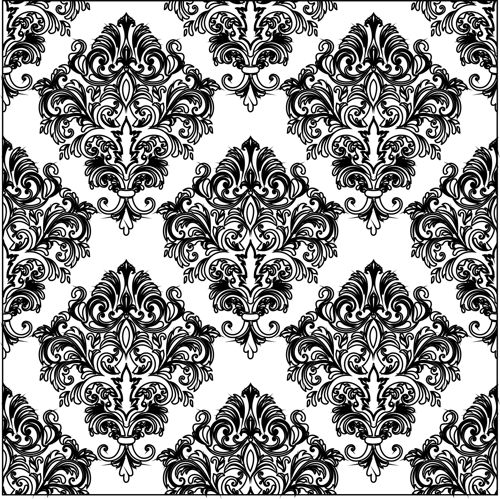 طرح گل برش لیزری اتاق نقاشی شابلون گل درز طراحی - laser cut drawing room floral lattice stencil floral seamless design - برای دستگاه CNC چوب و لیزر (سی ان سی)