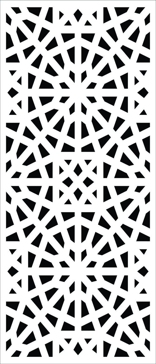 طرح laser-cut-drawing-room-floral-lattice-stencil-separator-seamless-pattern