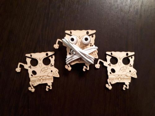 طرح نگهدارنده گوشی برش خورده با لیزر - laser cut ear phone holder ve - برای دستگاه CNC چوب و لیزر (سی ان سی)