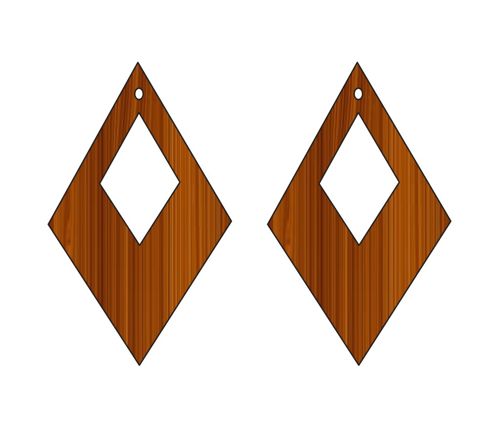 طرح گوشواره‌های برش لیزری، مجموعه جواهرات، قالب‌های جواهرات، برش چوب، - laser cut earrings set jewelry templates wood cutout ve - برای دستگاه CNC چوب و لیزر (سی ان سی)