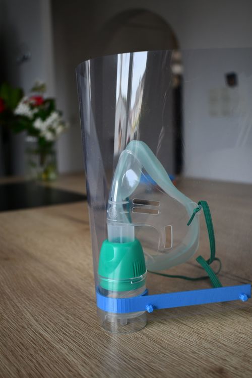 طرح laser-cut-face-shield-covid-19-support-visiere-aerosol