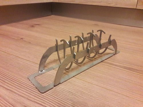 طرح نگهدارنده ماهی برش لیزری - laser cut fish holder drawing - برای دستگاه CNC چوب و لیزر (سی ان سی)