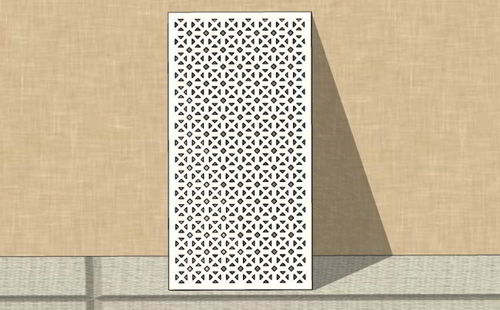 طرح برش لیزری گل هندسی قومی الگوی گریل جداکننده اتاق - laser cut floral geometric ethnic pattern grill room separator ve - برای دستگاه CNC چوب و لیزر (سی ان سی)