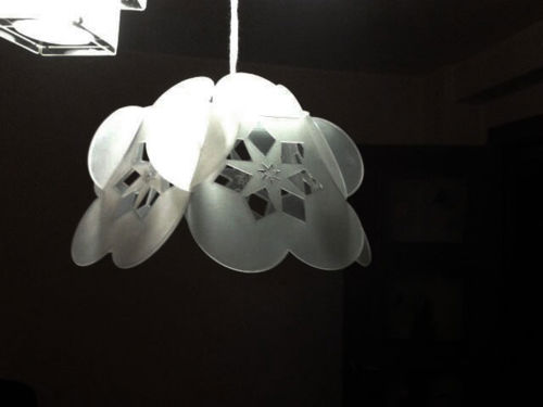 طرح گل برش لیزری لامپ - laser cut flower lamp - برای دستگاه CNC چوب و لیزر (سی ان سی)