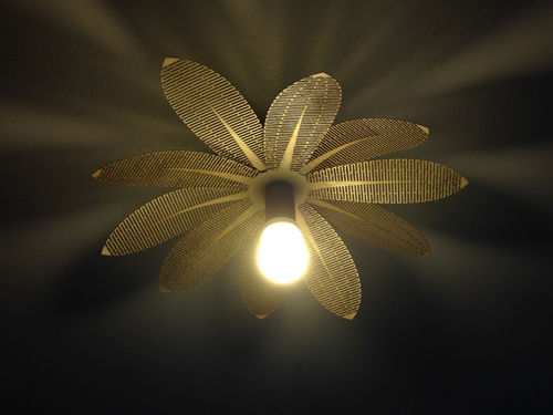 طرح برش لیزری گل لامپ لیزری لامپ - laser cut flower laser lamp ve - برای دستگاه CNC چوب و لیزر (سی ان سی)