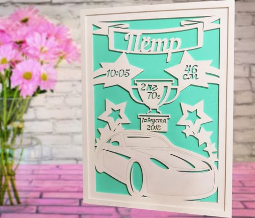 طرح قاب برش لیزری سه بعدی پازل - lasercut frame 3d puzzle ve - برای دستگاه CNC چوب و لیزر (سی ان سی)