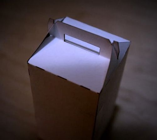 طرح قالب جعبه شیروانی برش لیزری - laser cut gable box template - برای دستگاه CNC چوب و لیزر (سی ان سی)
