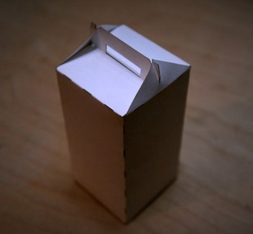 طرح جعبه بسته‌بندی شیروانی برش لیزری جعبه مقوا قالب - laser cut gable packaging box cardboard box template - برای دستگاه CNC چوب و لیزر (سی ان سی)