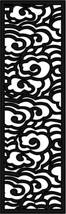 طرح برش هندسی جلی الگوی الگوی لیزری - laser cut geometric jali pattern ve - برای دستگاه CNC چوب و لیزر (سی ان سی)