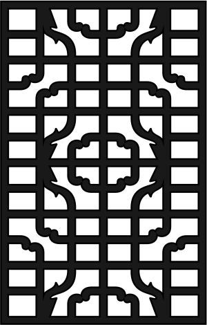 طرح هندسی برش لیزری - laser cut geometric pattern design ve - برای دستگاه CNC چوب و لیزر (سی ان سی)