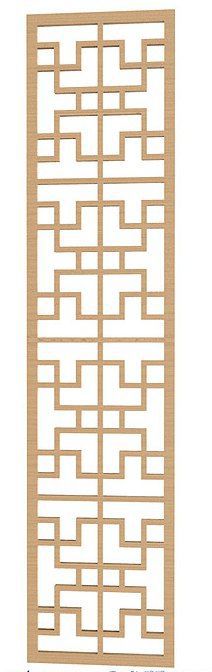 طرح برش لیزری الگوی هندسی طرح - laser cut geometric pattern - برای دستگاه CNC چوب و لیزر (سی ان سی)