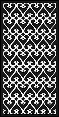 طرح هندسی برش لیزری طرح روی صفحه طرح - laser cut geometric pattern screen design ve - برای دستگاه CNC چوب و لیزر (سی ان سی)