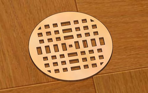 طرح زیرلیوانی‌های چوبی گرد هندسی برش لیزری برای لیوان چای و قهوه هزینه - laser cut geometric round coasters wood for tea coffee mug - برای دستگاه CNC چوب و لیزر (سی ان سی)