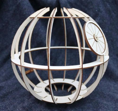 طرح لامپ چوبی برش خورده با لیزر، شکل کلی، لامپ - laser cut global shape wooden lamp ve - برای دستگاه CNC چوب و لیزر (سی ان سی)
