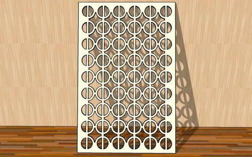 طرح برش لیزری گریل طرح نقوش هندسی الگو - laser cut grill design geometrical motifs pattern ve - برای دستگاه CNC چوب و لیزر (سی ان سی)