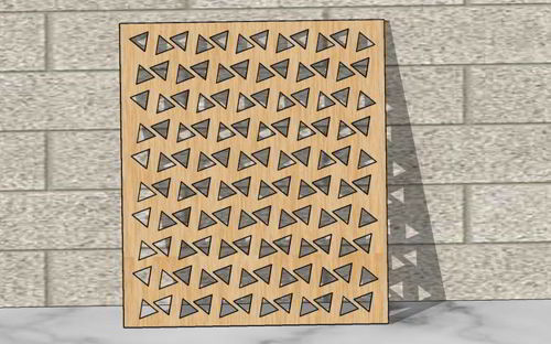 طرح برش گریل لیزری پانل پارتیشن اتاق لیزر - laser cut grill design panel room partition - برای دستگاه CNC چوب و لیزر (سی ان سی)