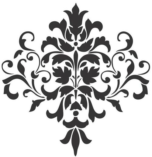 طرح برش لیزری گریل گلدار الگو - laser cut grill floral pattern - برای دستگاه CNC چوب و لیزر (سی ان سی)