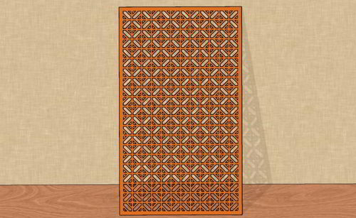 طرح برش لیزری گریل جالی طرح الگو - laser cut grill jali design pattern ve - برای دستگاه CNC چوب و لیزر (سی ان سی)