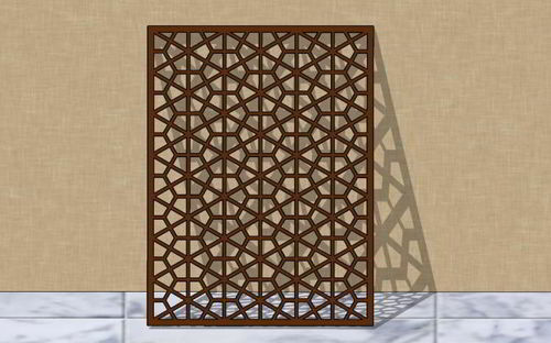 طرح برش لیزری گریل طرح جالی - laser cut grill pattern jali design - برای دستگاه CNC چوب و لیزر (سی ان سی)