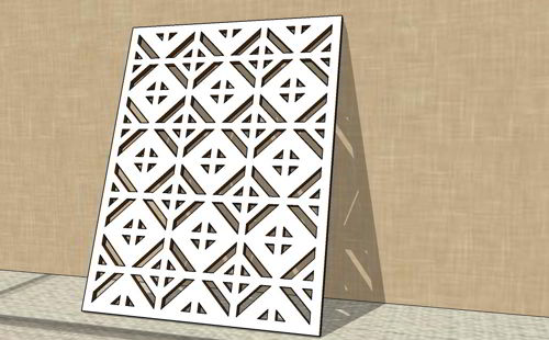 طرح laser-cut-grill-room-divider-privacy-screen-floral-decorative-partition-panel
