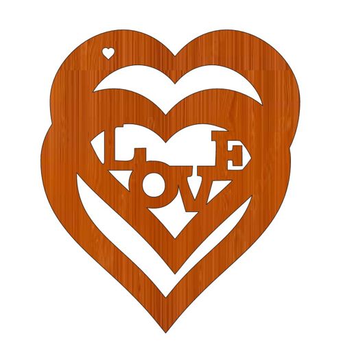 طرح laser-cut-happy-valentines-day-wooden-keychain-couple-love-heart-gift-tag-ve