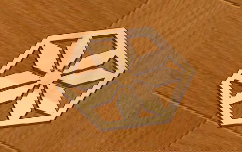 طرح زیرلیوانی‌های چوبی شش‌ضلعی ماندالا با برش لیزری نیاز به دکور منزل - laser cut hexagonal mandala wood coasters home decor - برای دستگاه CNC چوب و لیزر (سی ان سی)